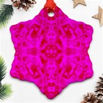 Pattern Snowflake Ornament (Two Sides) Front