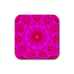 Pattern Rubber Coaster (Square) 