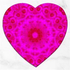 Pattern Jigsaw Puzzle (heart) by gasi