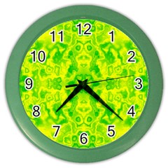 Pattern Color Wall Clocks by gasi