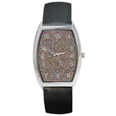 Pattern Barrel Style Metal Watch by gasi