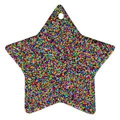 Pattern Star Ornament (two Sides) by gasi