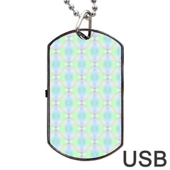 Pattern Dog Tag Usb Flash (one Side) by gasi