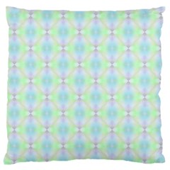 Pattern Large Flano Cushion Case (one Side) by gasi