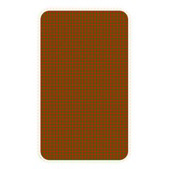 Classic Christmas Red And Green Houndstooth Check Pattern Memory Card Reader by PodArtist