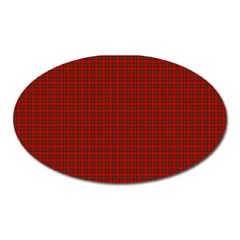 Royal Stuart Tartan Oval Magnet by PodArtist