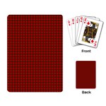 Royal Stuart Tartan Playing Card Back