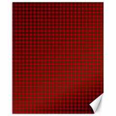 Royal Stuart Tartan Canvas 16  X 20   by PodArtist