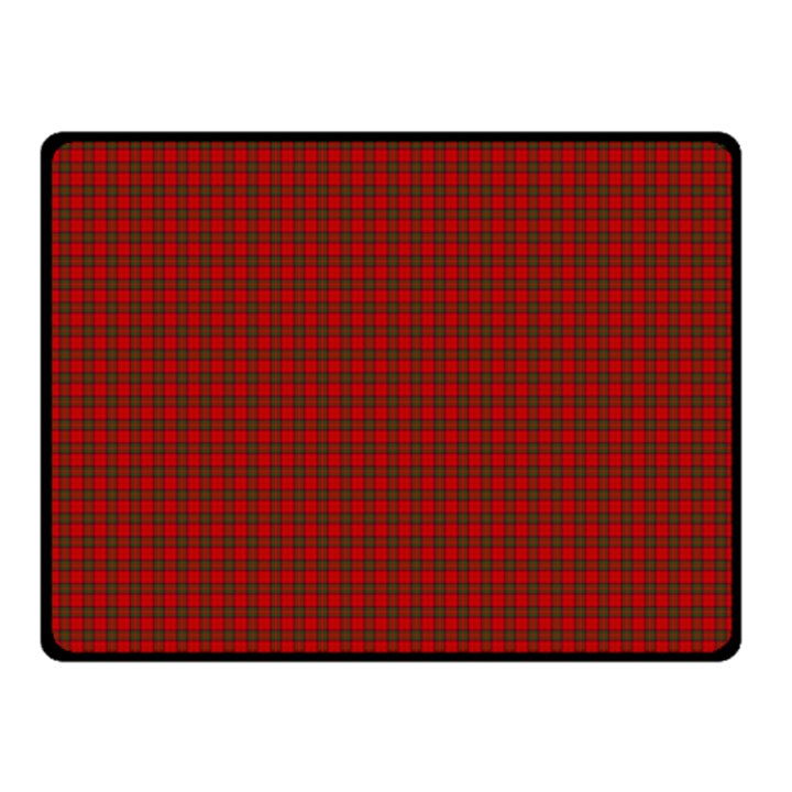 Royal Stuart Tartan Double Sided Fleece Blanket (Small) 