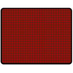 Royal Stuart Tartan Double Sided Fleece Blanket (medium)  by PodArtist