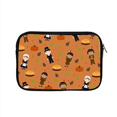 Pilgrims And Indians Pattern - Thanksgiving Apple Macbook Pro 15  Zipper Case by Valentinaart