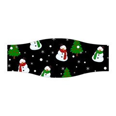 Snowman Pattern Stretchable Headband by Valentinaart