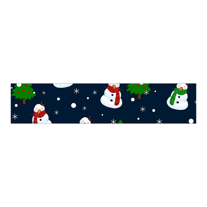 Snowman pattern Velvet Scrunchie