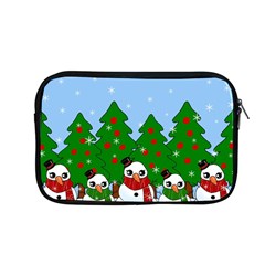 Kawaii Snowman Apple Macbook Pro 13  Zipper Case by Valentinaart