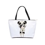 Kawaii Panda Girl Shoulder Handbags Front