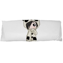 Kawaii Panda Girl Body Pillow Case Dakimakura (two Sides) by Valentinaart