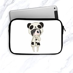 Kawaii Panda Girl Apple Ipad Mini Zipper Cases by Valentinaart