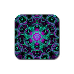 Pattern Rubber Coaster (square)  by gasi