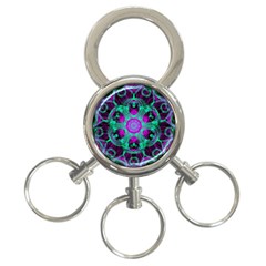 Pattern 3-ring Key Chains by gasi