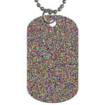 Pattern Dog Tag (Two Sides) Back