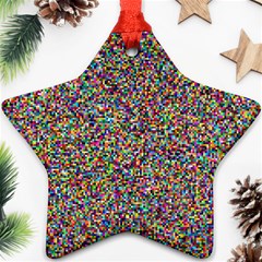 Pattern Star Ornament (two Sides) by gasi