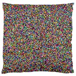 Pattern Large Flano Cushion Case (Two Sides) Front