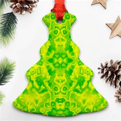 Pattern Christmas Tree Ornament (two Sides) by gasi