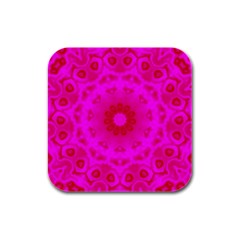 Pattern Rubber Square Coaster (4 Pack)  by gasi