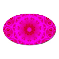 Pattern Oval Magnet by gasi