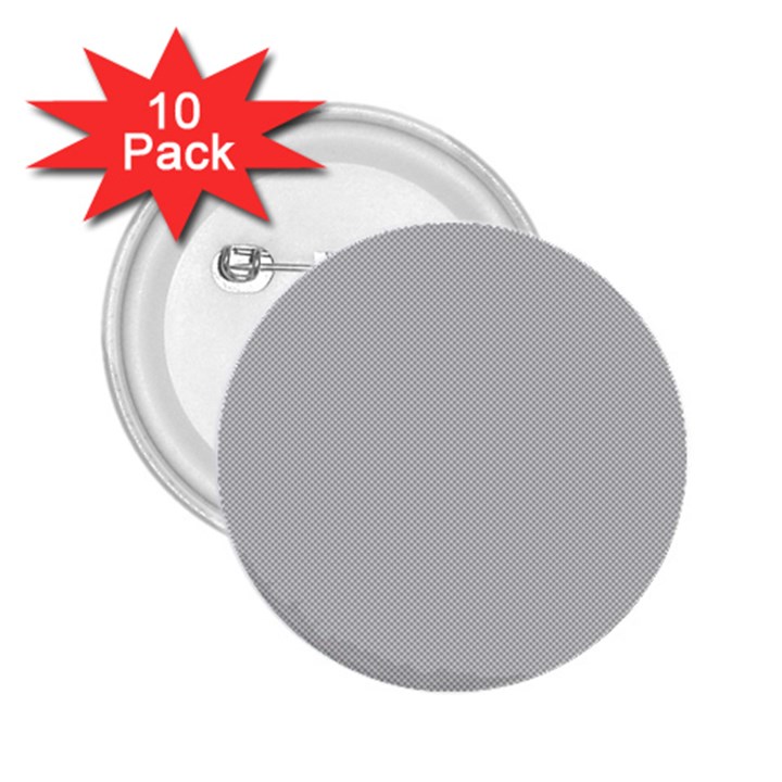 Grey and White simulated Carbon Fiber 2.25  Buttons (10 pack) 