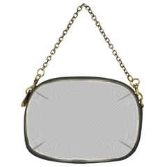 Grey And White Simulated Carbon Fiber Chain Purses (one Side)  by PodArtist