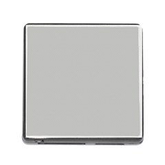 Grey And White Simulated Carbon Fiber Memory Card Reader (square) by PodArtist