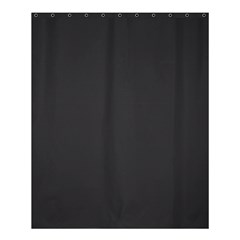 Black Carbon Fiber Shower Curtain 60  X 72  (medium)  by PodArtist