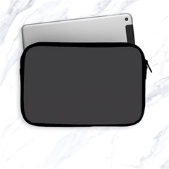 Black Carbon Fiber Apple Ipad Mini Zipper Cases by PodArtist