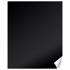 Simulated Black Carbon Fiber Steel Canvas 11  X 14   by PodArtist