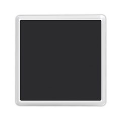 Simulated Black Carbon Fiber Steel Memory Card Reader (square)  by PodArtist