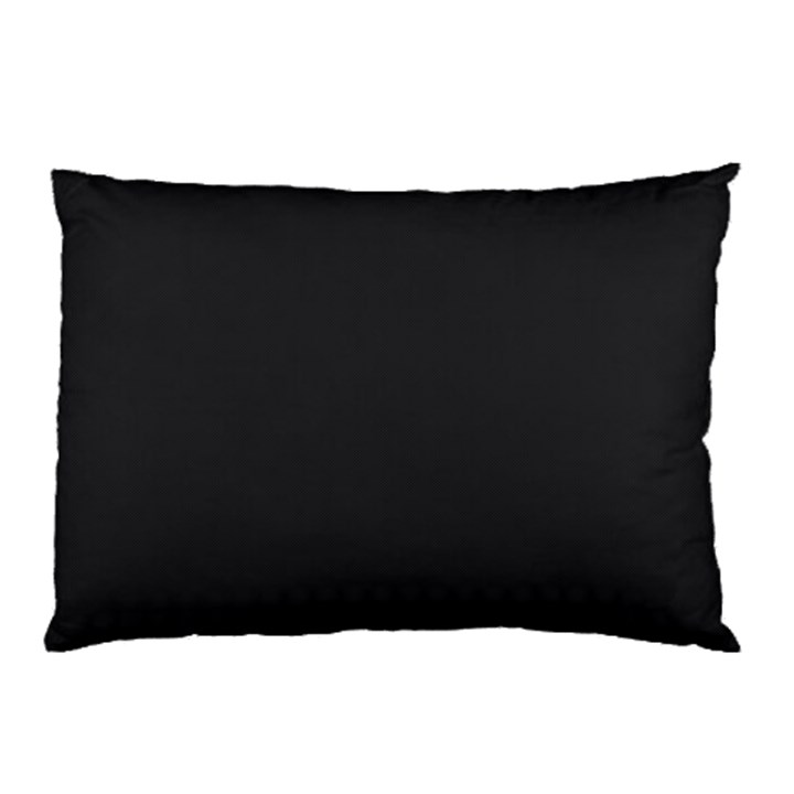 Simulated Black Carbon Fiber Steel Pillow Case (Two Sides)