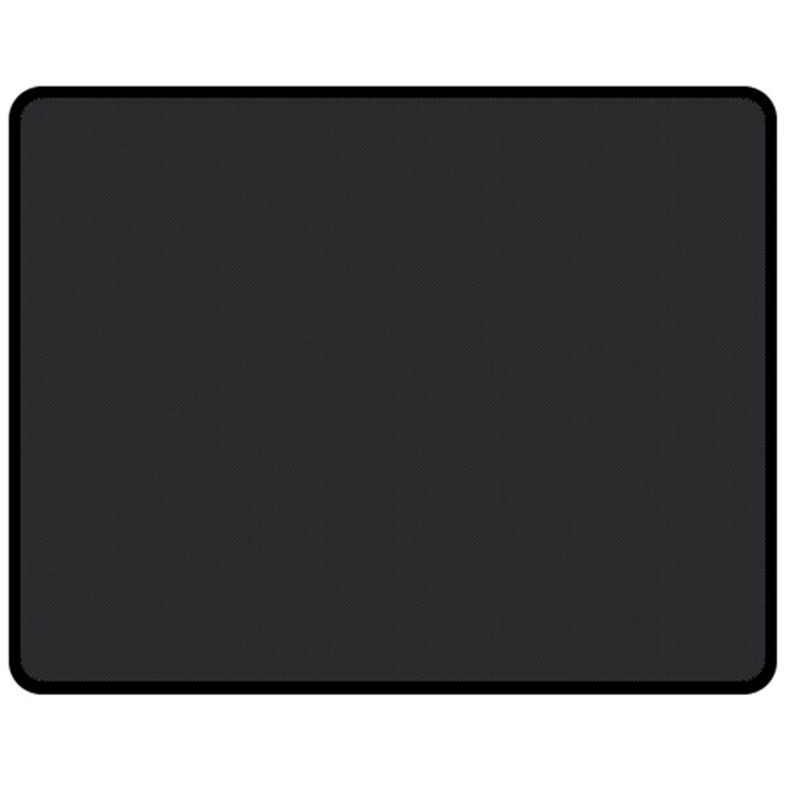 Simulated Black Carbon Fiber Steel Double Sided Fleece Blanket (Medium) 