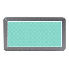 Tiffany Aqua Blue Puffy Quilted Pattern Memory Card Reader (mini) by PodArtist