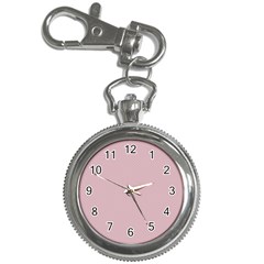 Baby Pink Stitched And Quilted Pattern Key Chain Watches by PodArtist