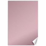 Baby Pink Stitched and Quilted Pattern Canvas 24  x 36  23.35 x34.74  Canvas - 1