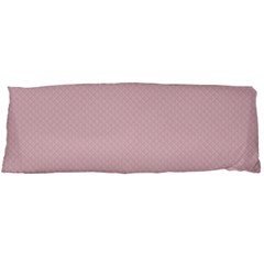 Baby Pink Stitched And Quilted Pattern Body Pillow Case (dakimakura) by PodArtist