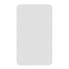 Bright White Stitched And Quilted Pattern Memory Card Reader by PodArtist