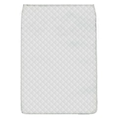 Bright White Stitched And Quilted Pattern Flap Covers (l)  by PodArtist