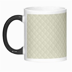 Rich Cream Stitched And Quilted Pattern Morph Mugs by PodArtist