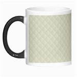 Rich Cream Stitched and Quilted Pattern Morph Mugs Left