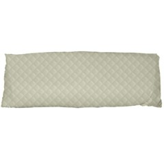 Rich Cream Stitched And Quilted Pattern Body Pillow Case Dakimakura (two Sides) by PodArtist