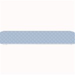 Powder Blue Stitched and Quilted Pattern Small Bar Mats 24 x4  Bar Mat