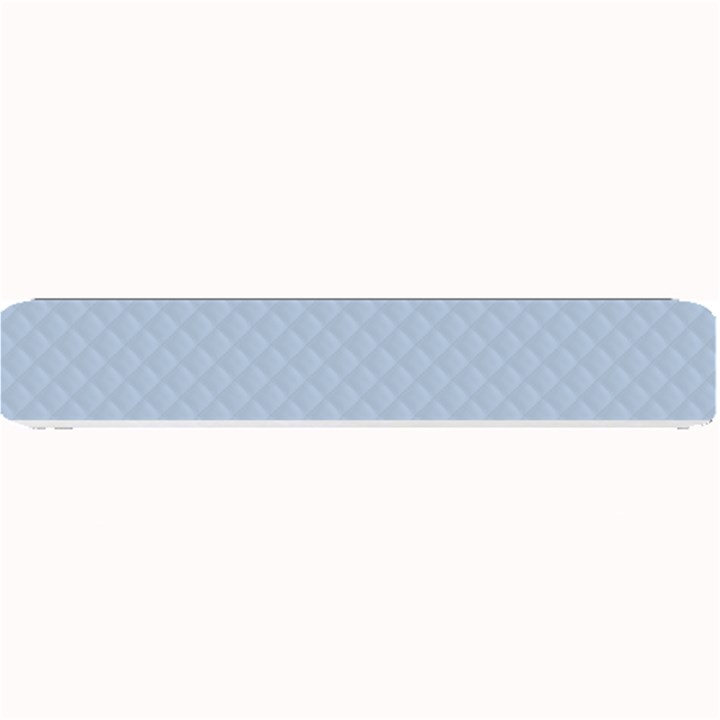 Powder Blue Stitched and Quilted Pattern Small Bar Mats