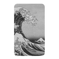 Black And White Japanese Great Wave Off Kanagawa By Hokusai Memory Card Reader by PodArtist